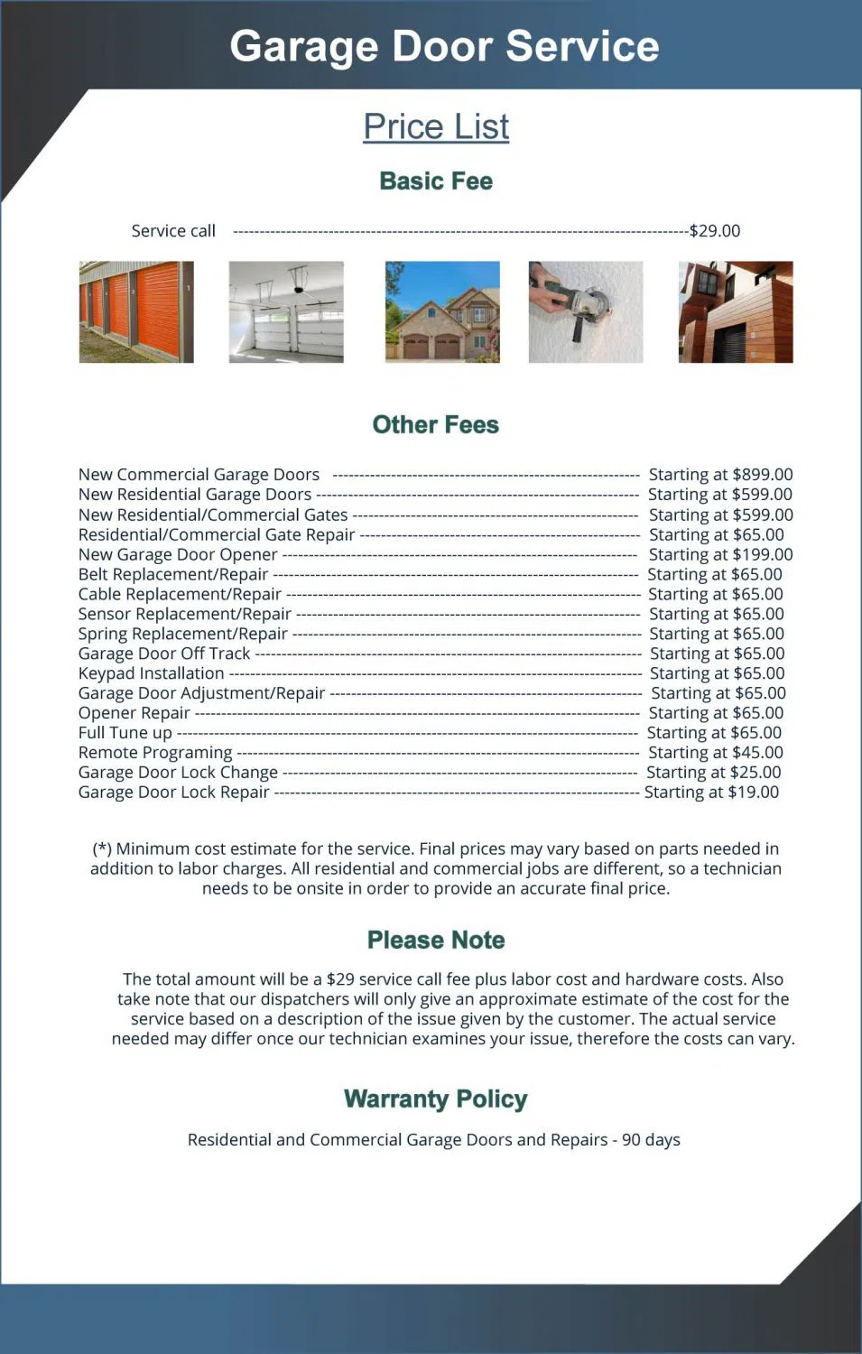 Golden Garage Door Service Andover, MN 763-600-8572